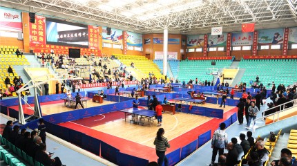 2023年臨洮縣第二十一屆“巍雅斯”杯乒乓球大獎賽今日開賽